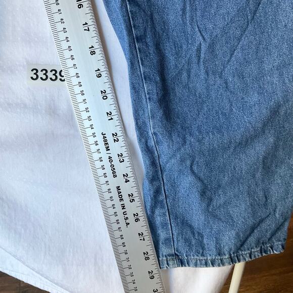 Chic Women Minimalist Denim Boyfriend Jeans size 14 US, Blue - Picture 5 of 12